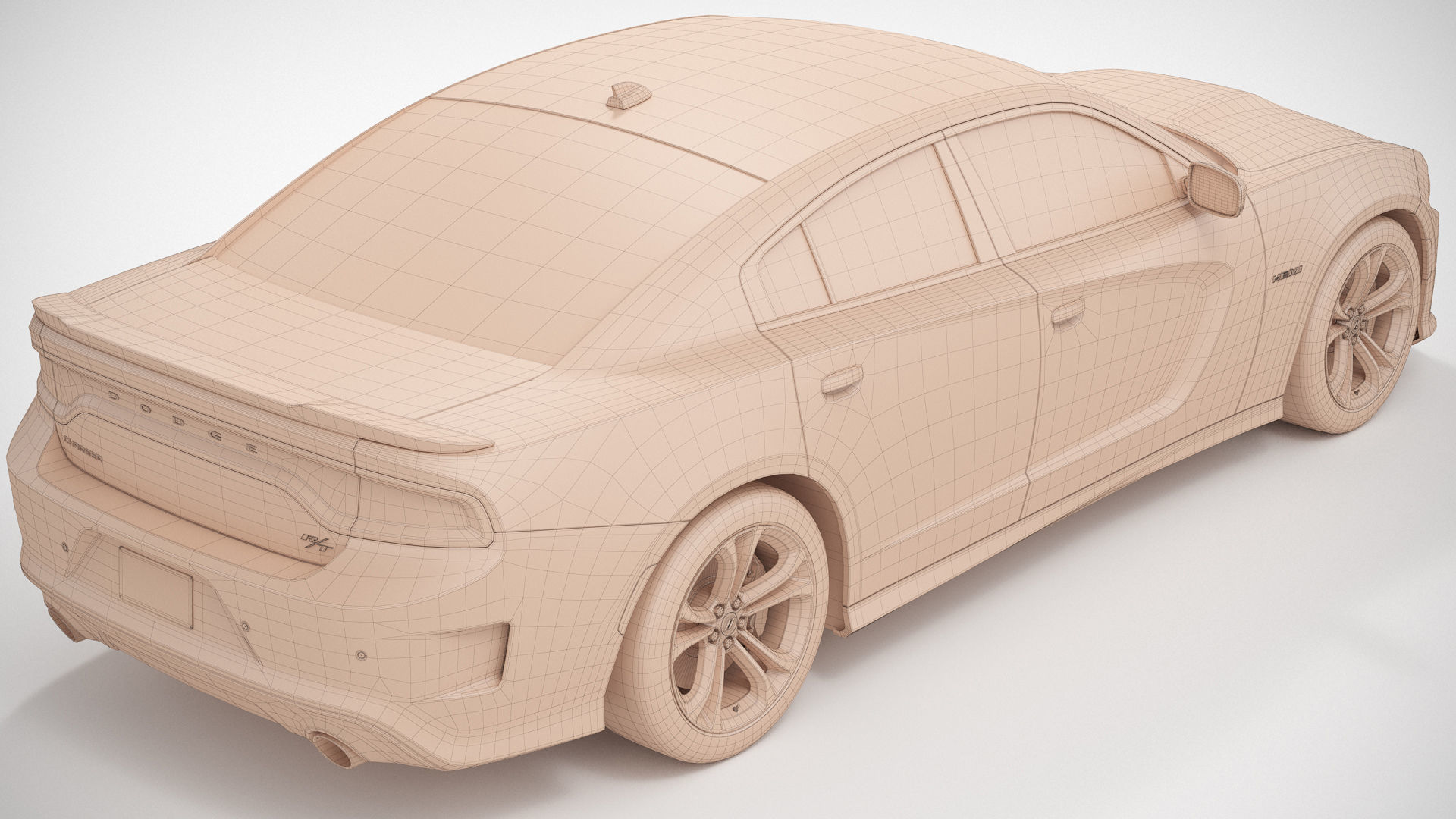 Dodge Charger RT 2022 3D model_18