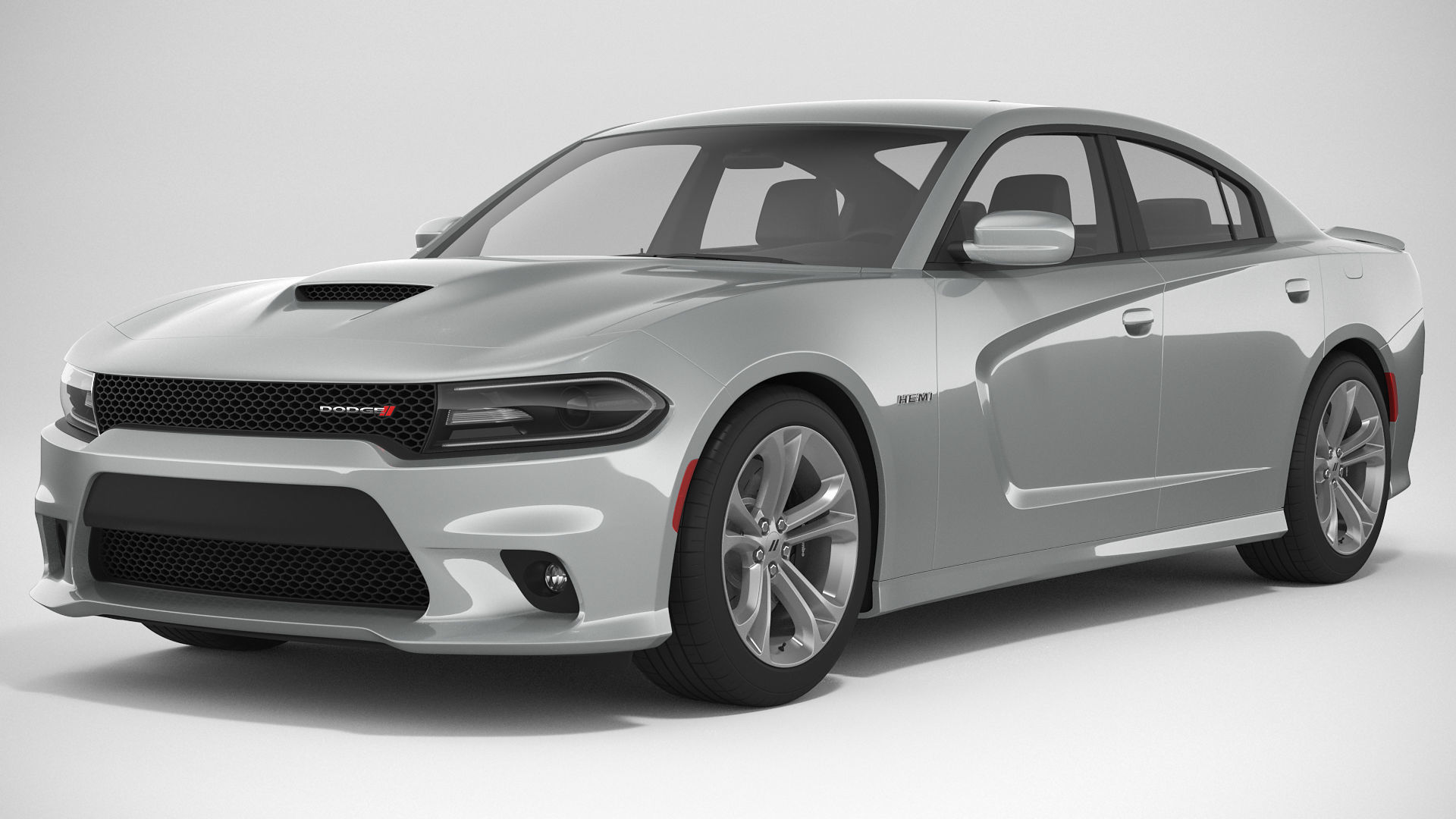 Dodge Charger RT 2022 3D model_1