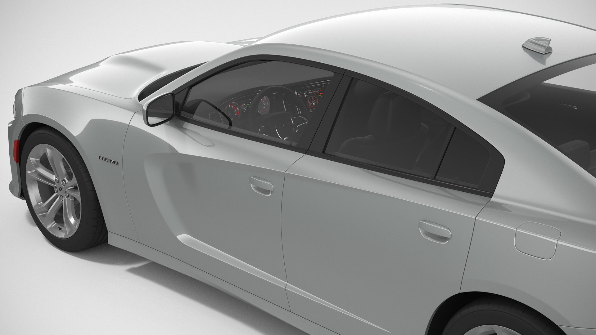 Dodge Charger RT 2022 3D model_13