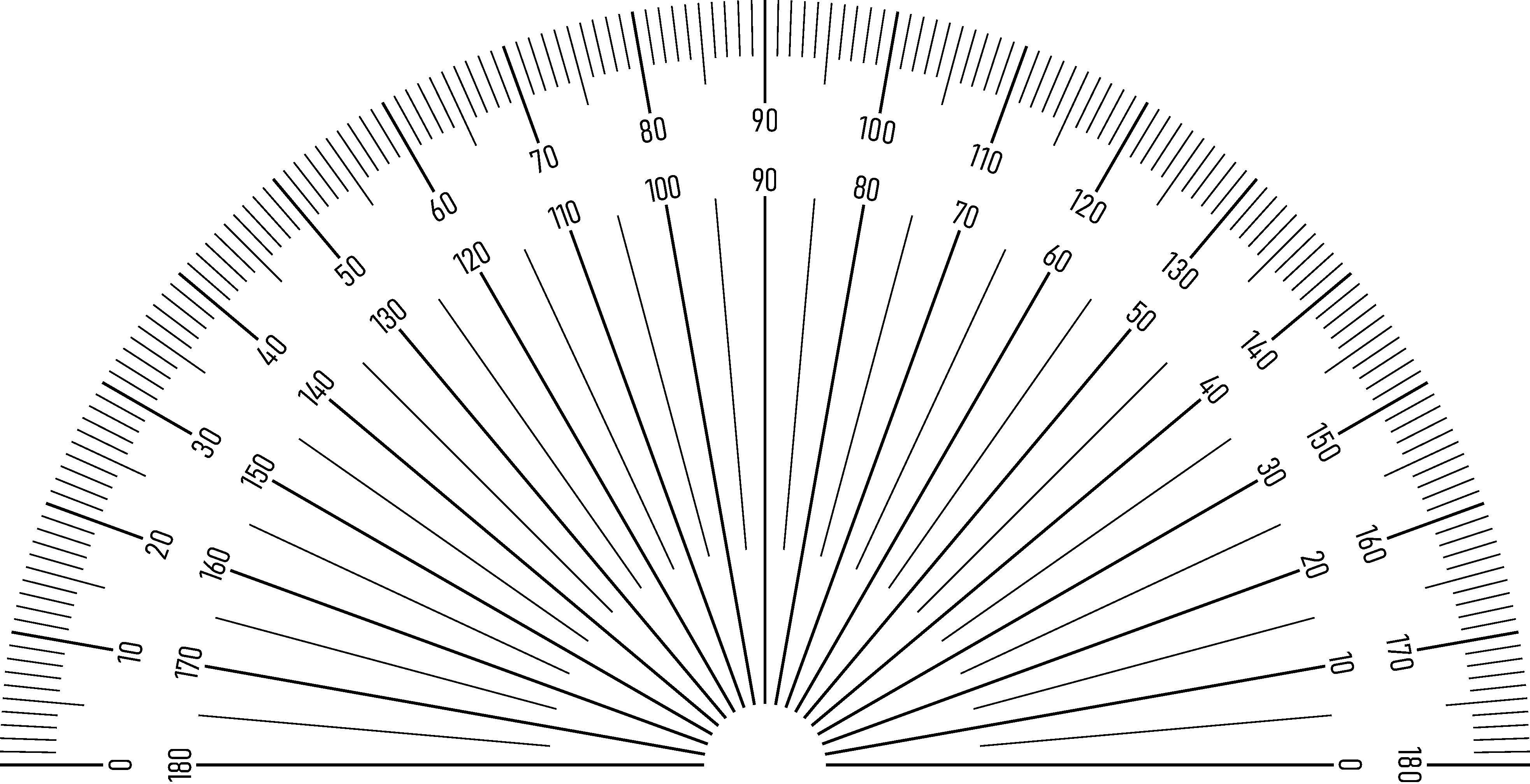 Protractor 3D model_9