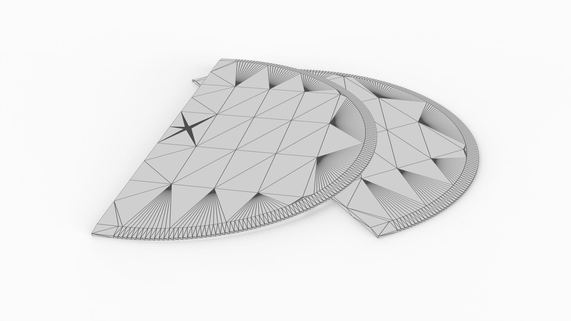 Protractor 3D model_3