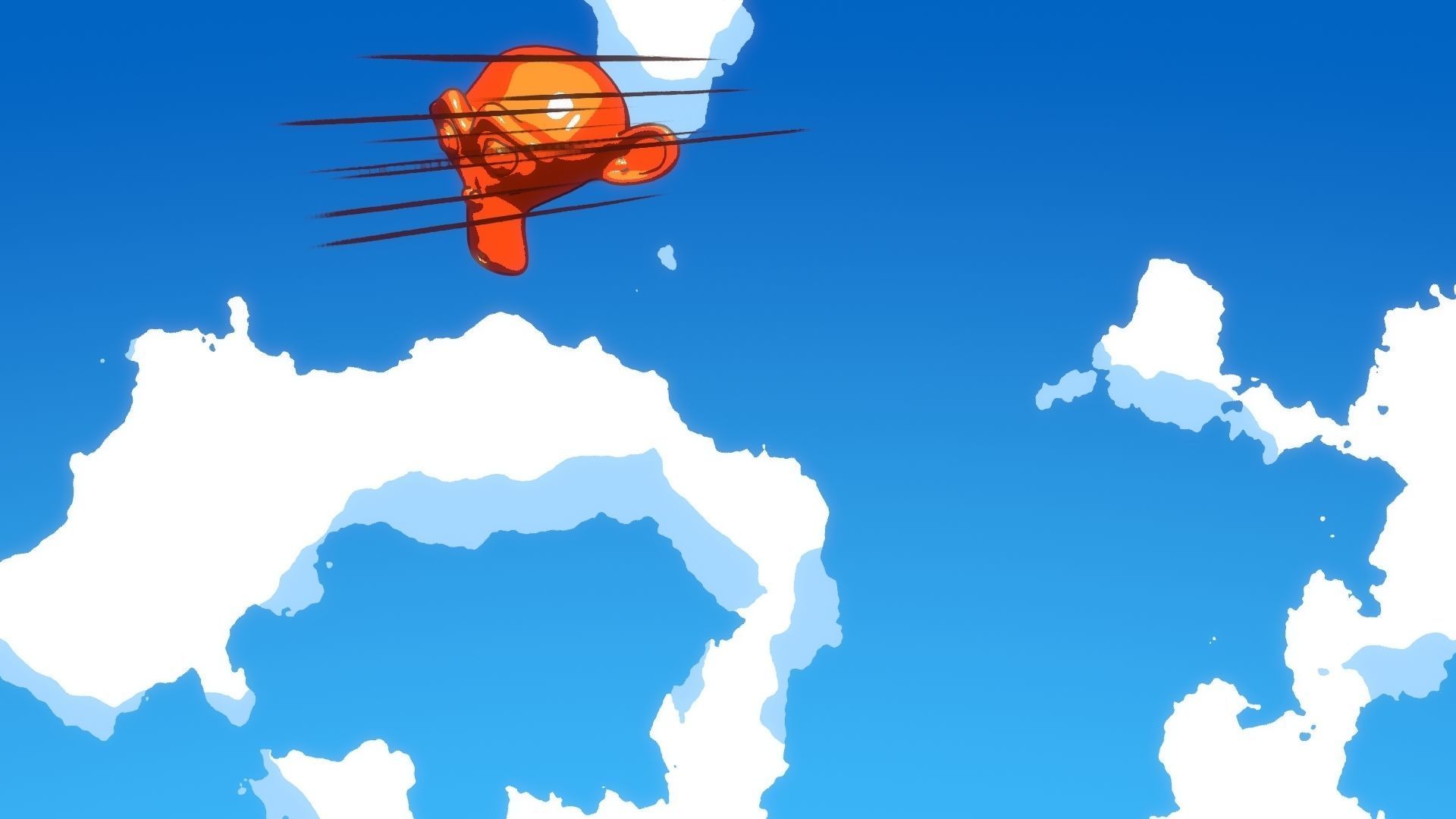 For Anime in Blender - Motion Lines Free 3D model_4