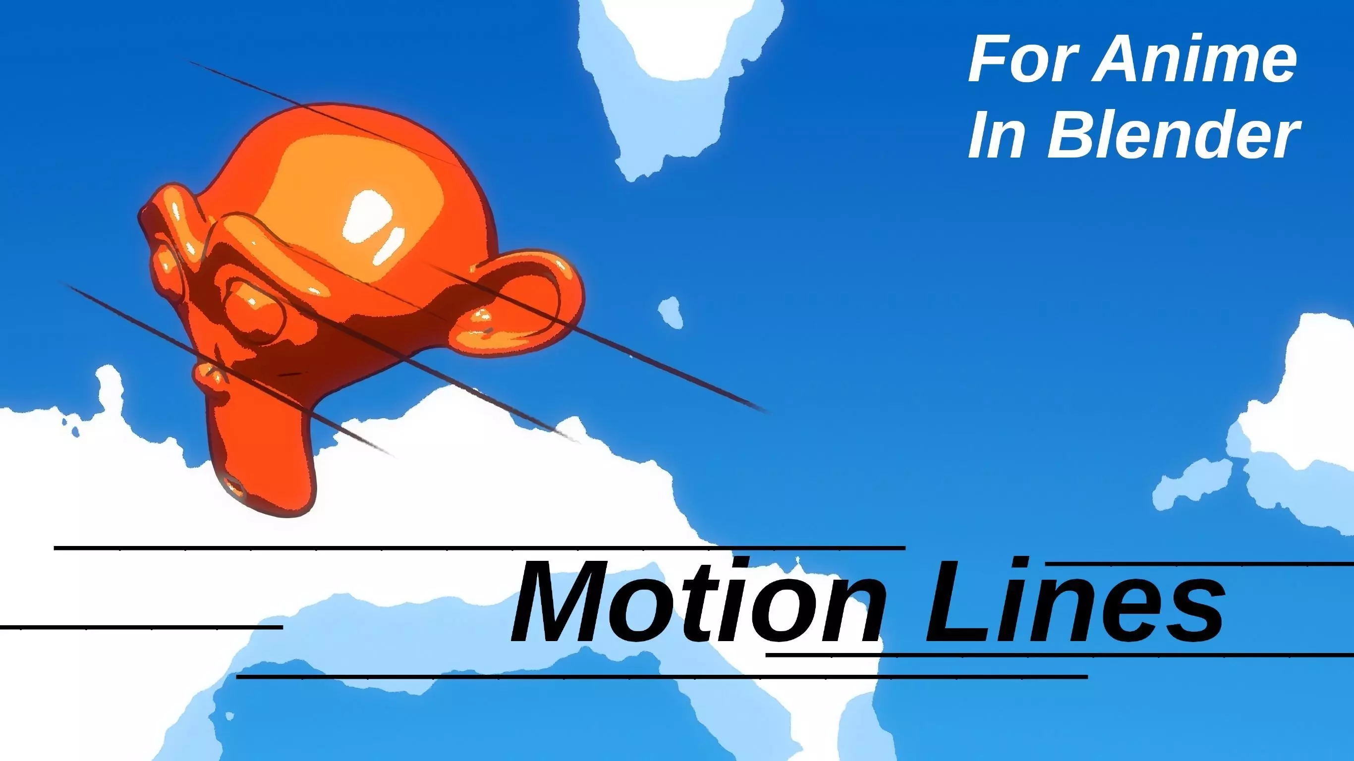 For Anime in Blender - Motion Lines Free 3D model_0