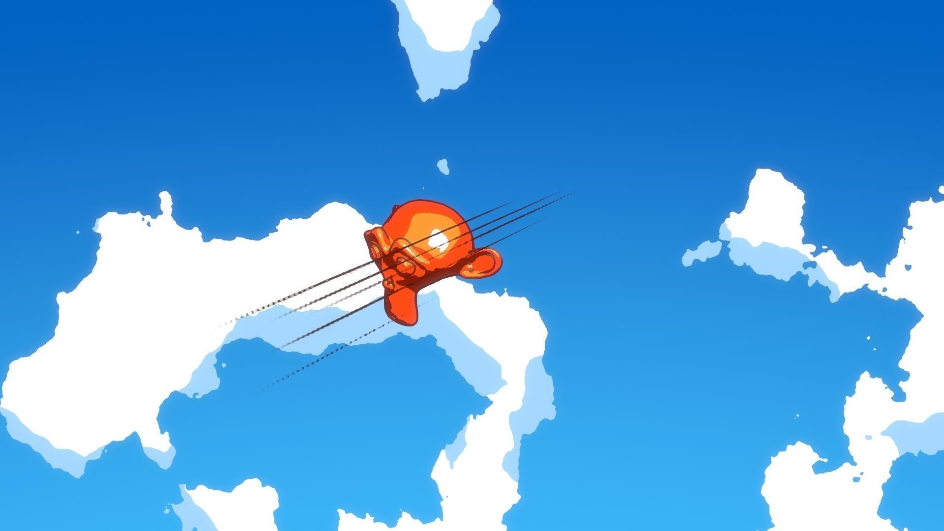 For Anime in Blender - Motion Lines Free 3D model_5