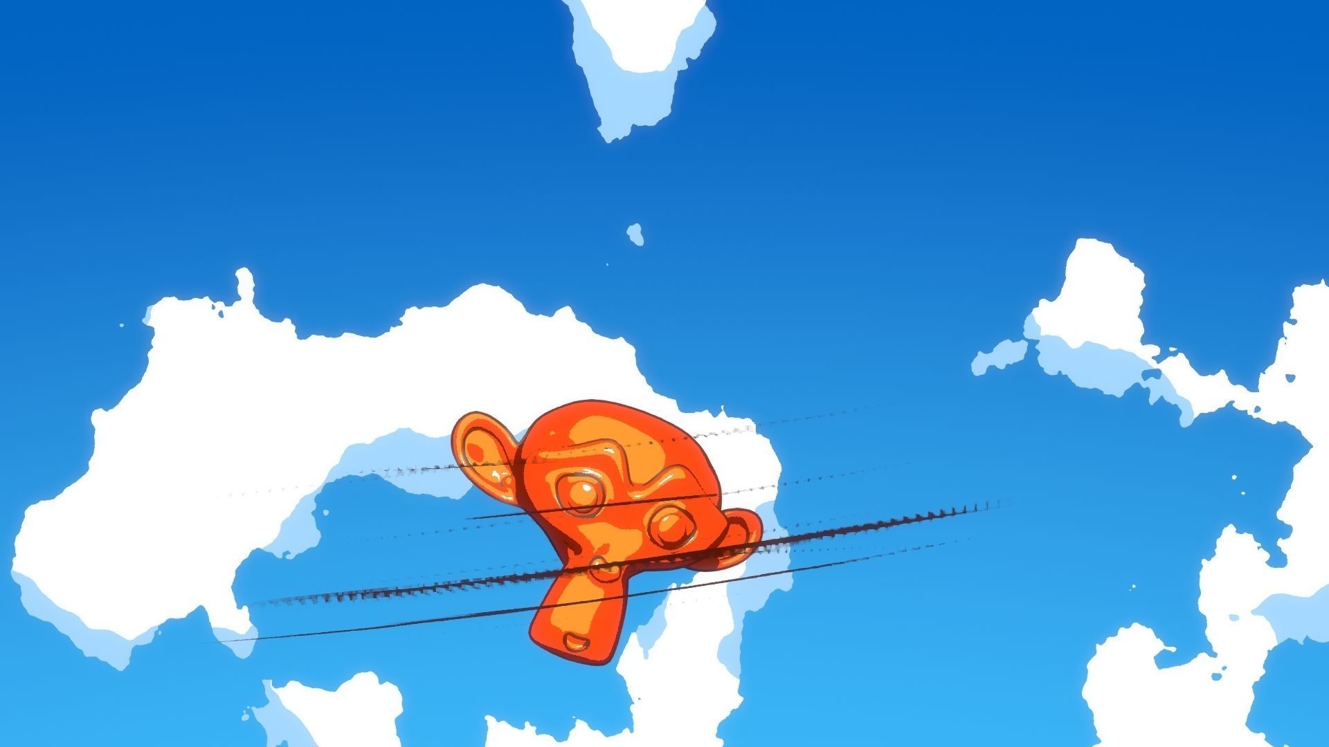 For Anime in Blender - Motion Lines Free 3D model_8