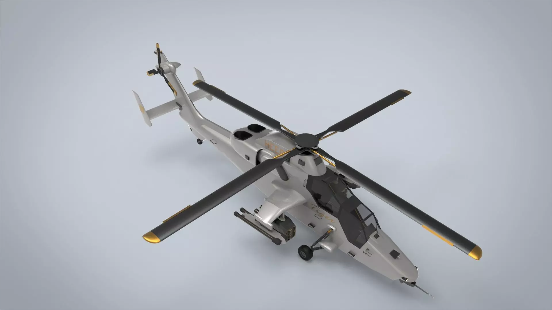 Eurocopter Tiger 3D model