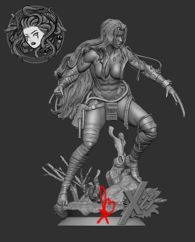 X-23 by CREATIVE GEEK MB 3D print model_5