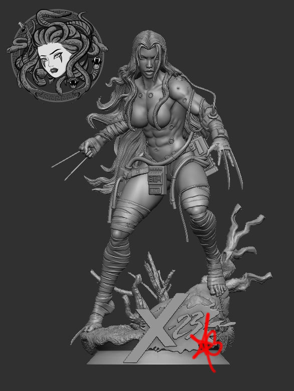 X-23 by CREATIVE GEEK MB 3D print model_4