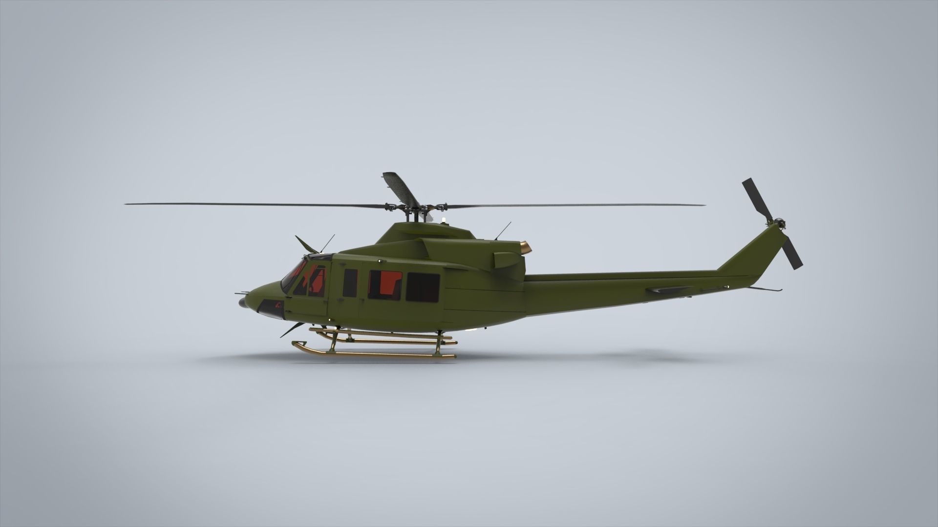 Bell 412 3D model | CGTrader