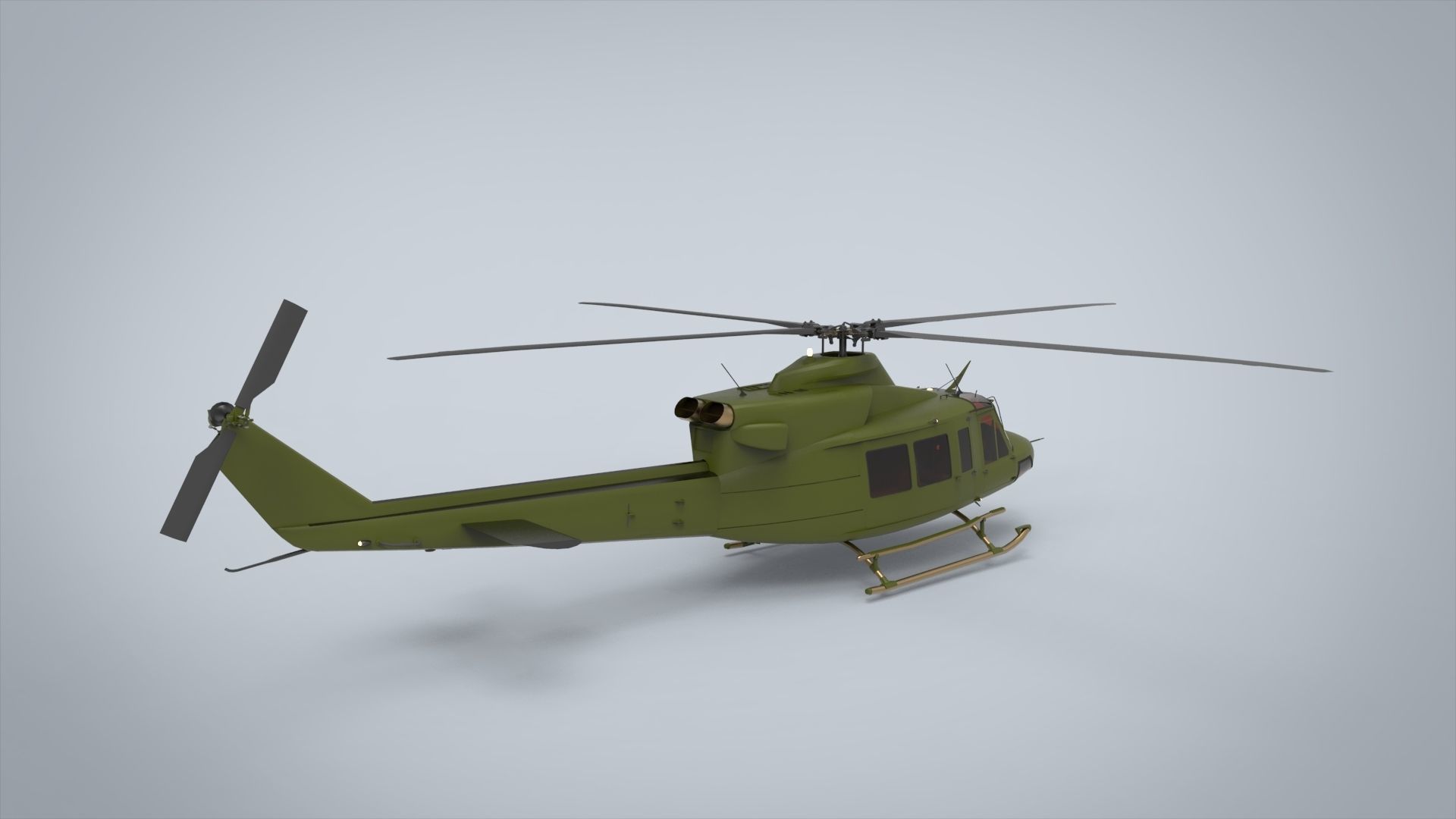 Bell 412 3D model_5
