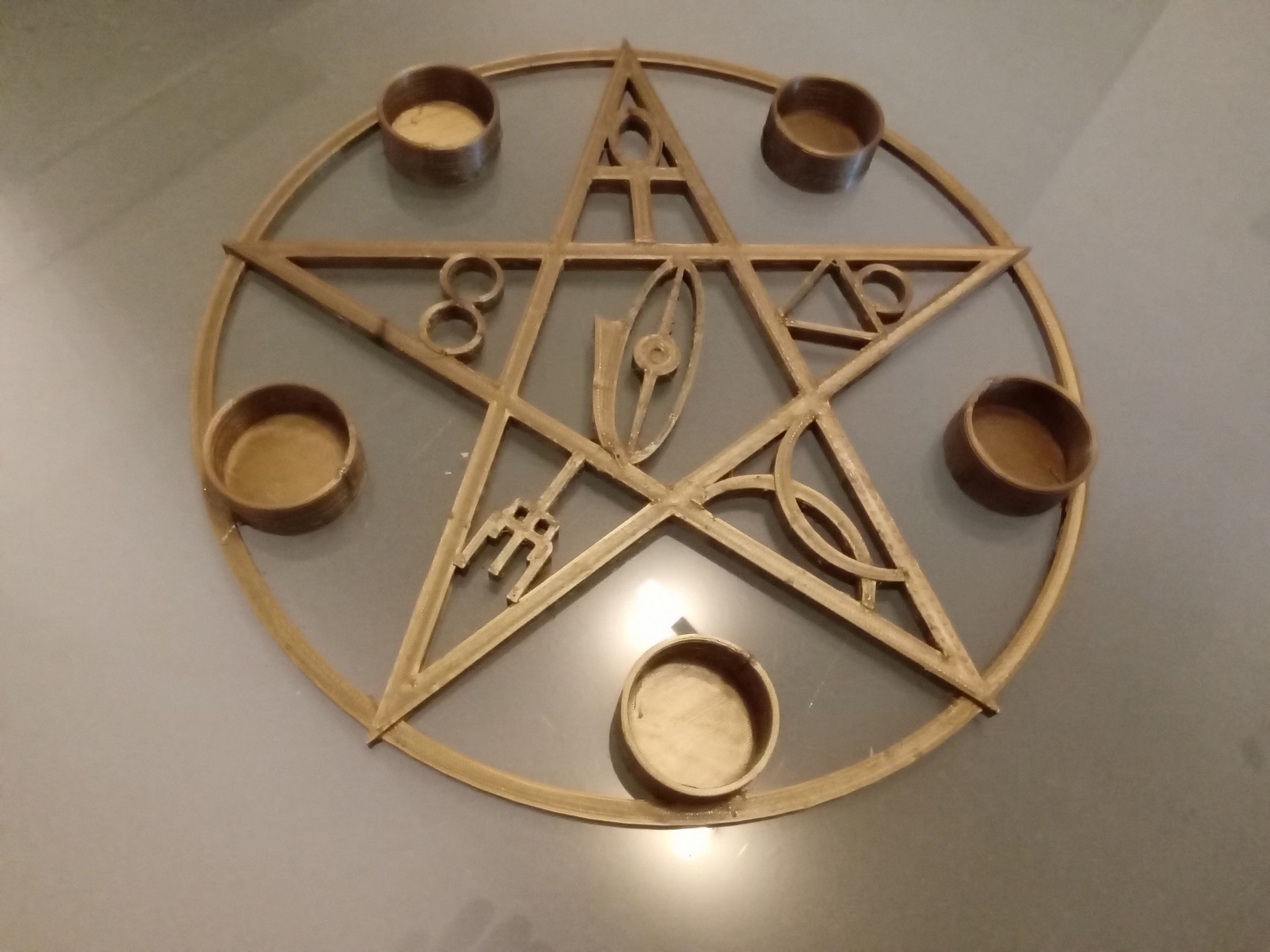 Big gothik pentagram collection _23