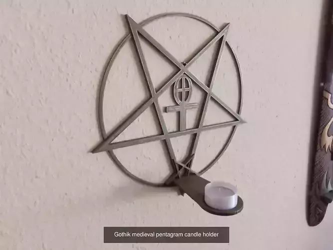 Big gothik pentagram collection 