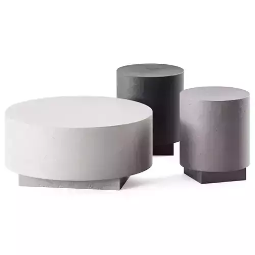 Coffee Table Tronchetto Cimento