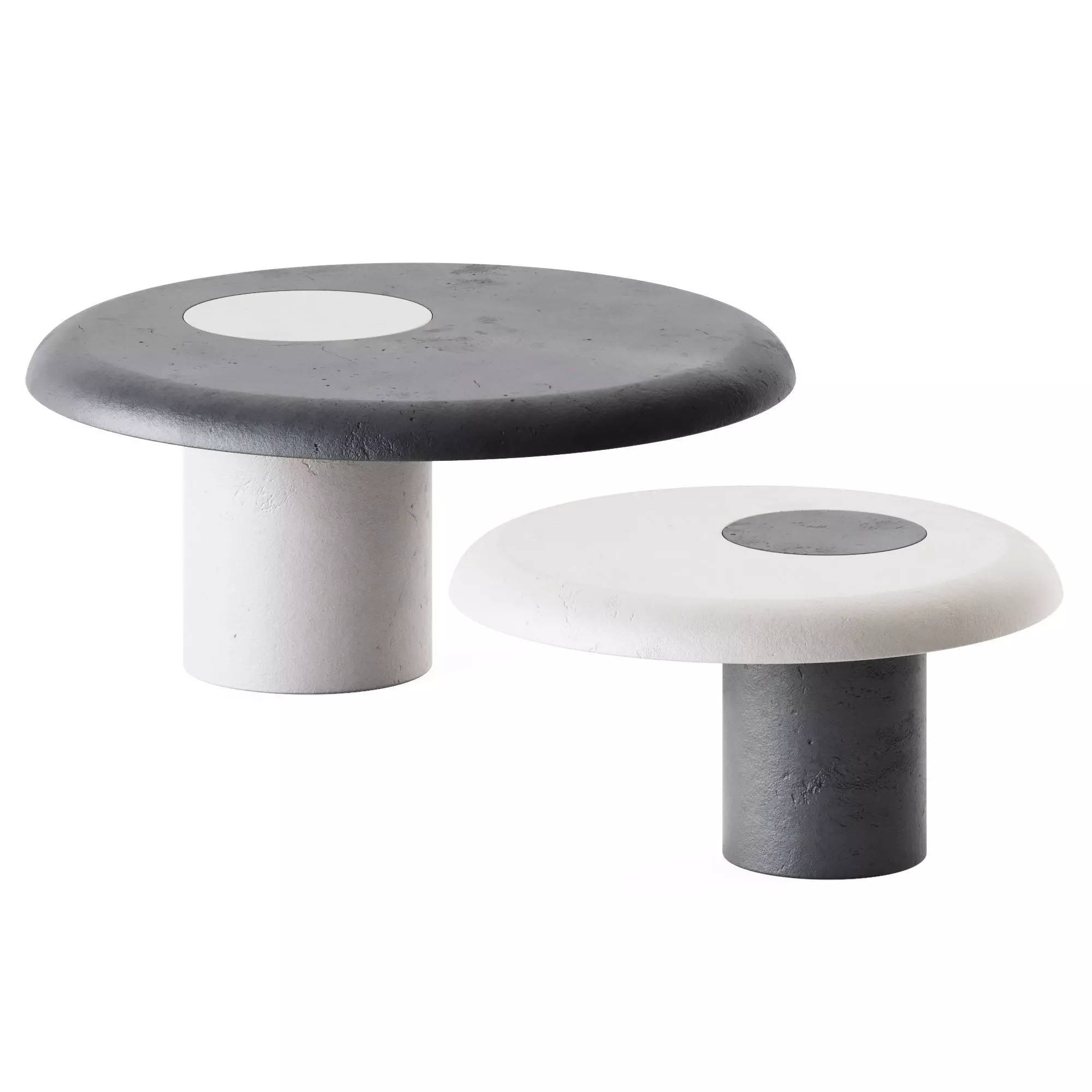 Round Table Vignole by Cimento 3D model_0