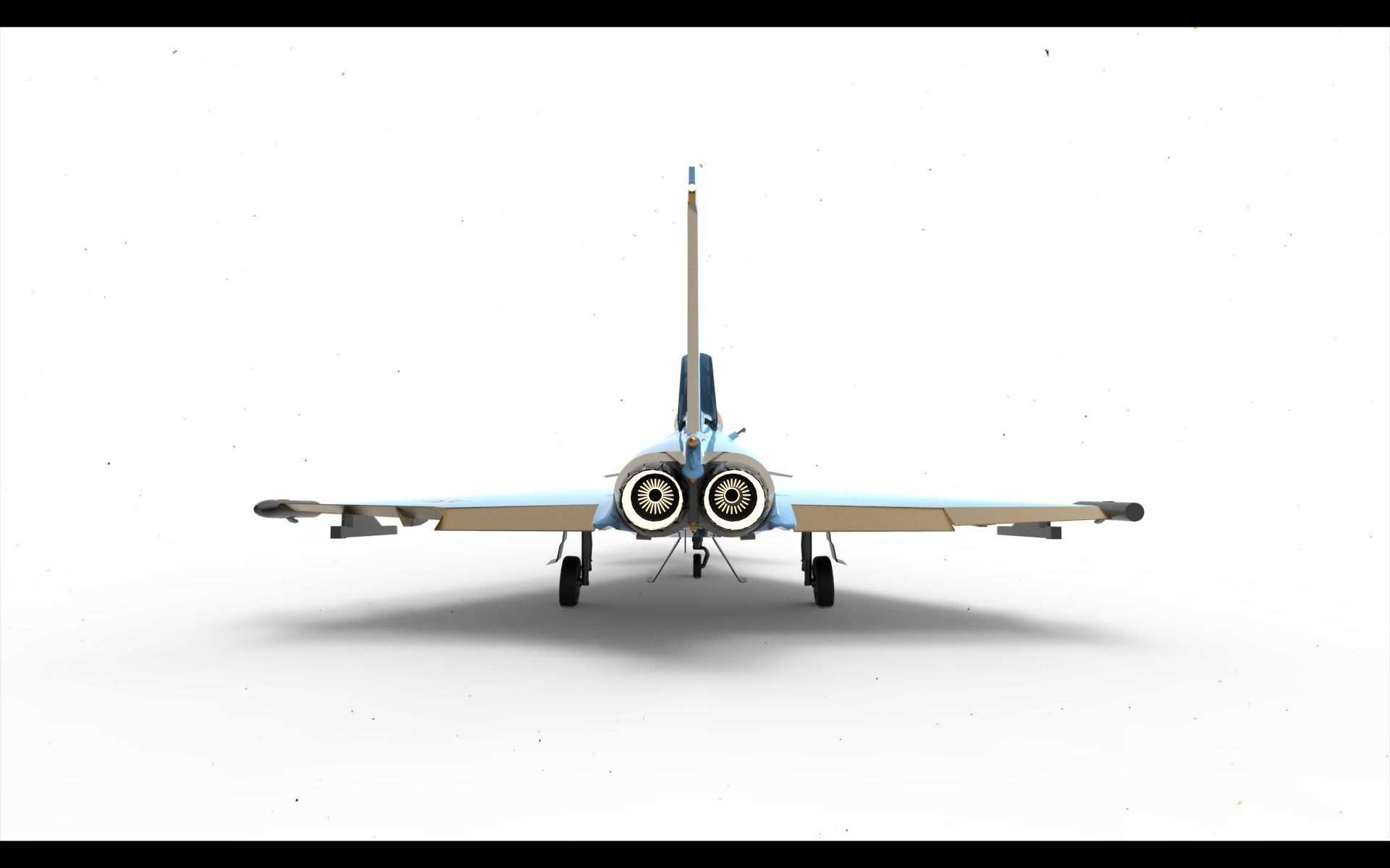 Eurofighter Typhoon 3D model_2