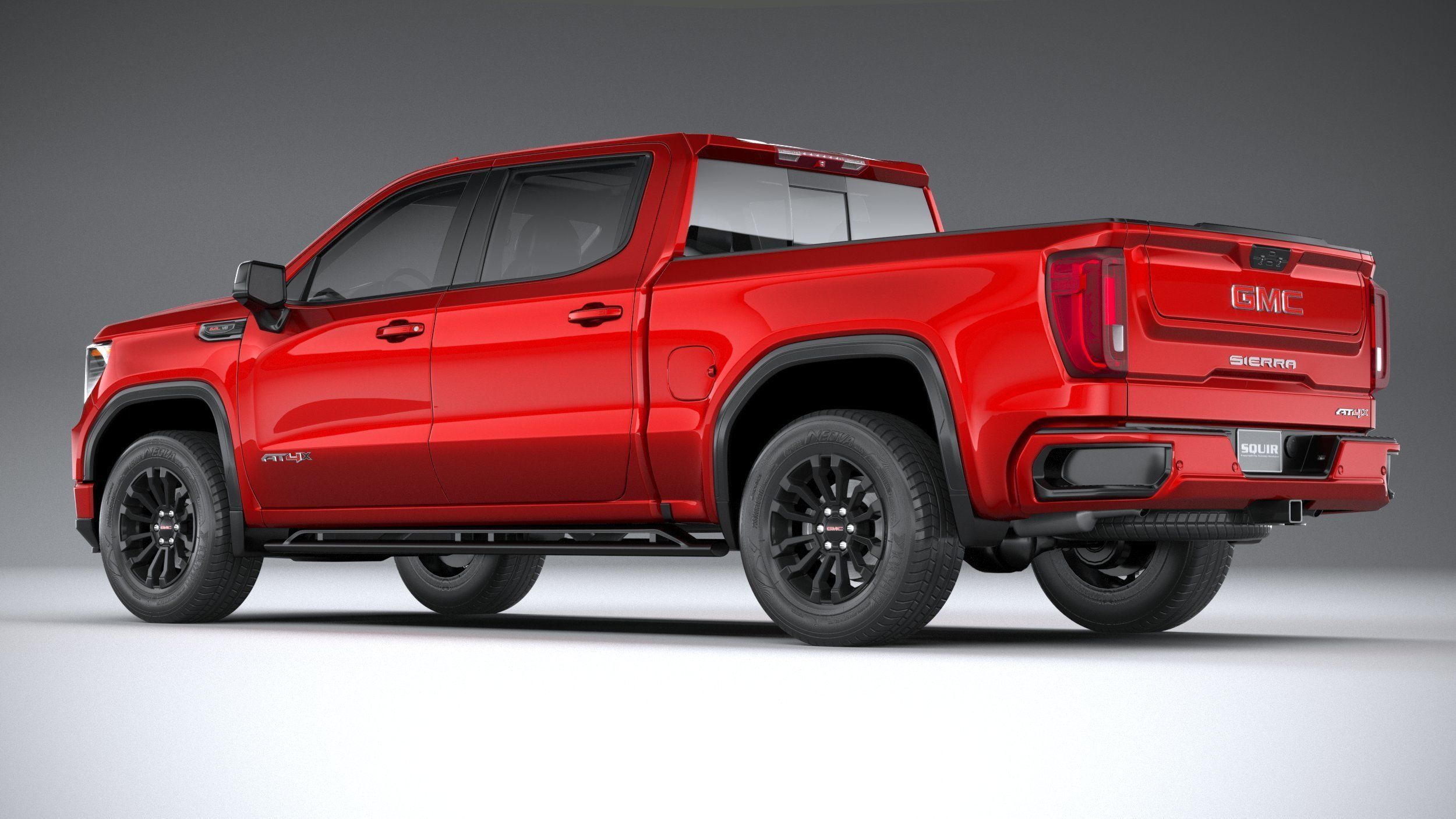 GMC Sierra AT4X 2022 3D model_5