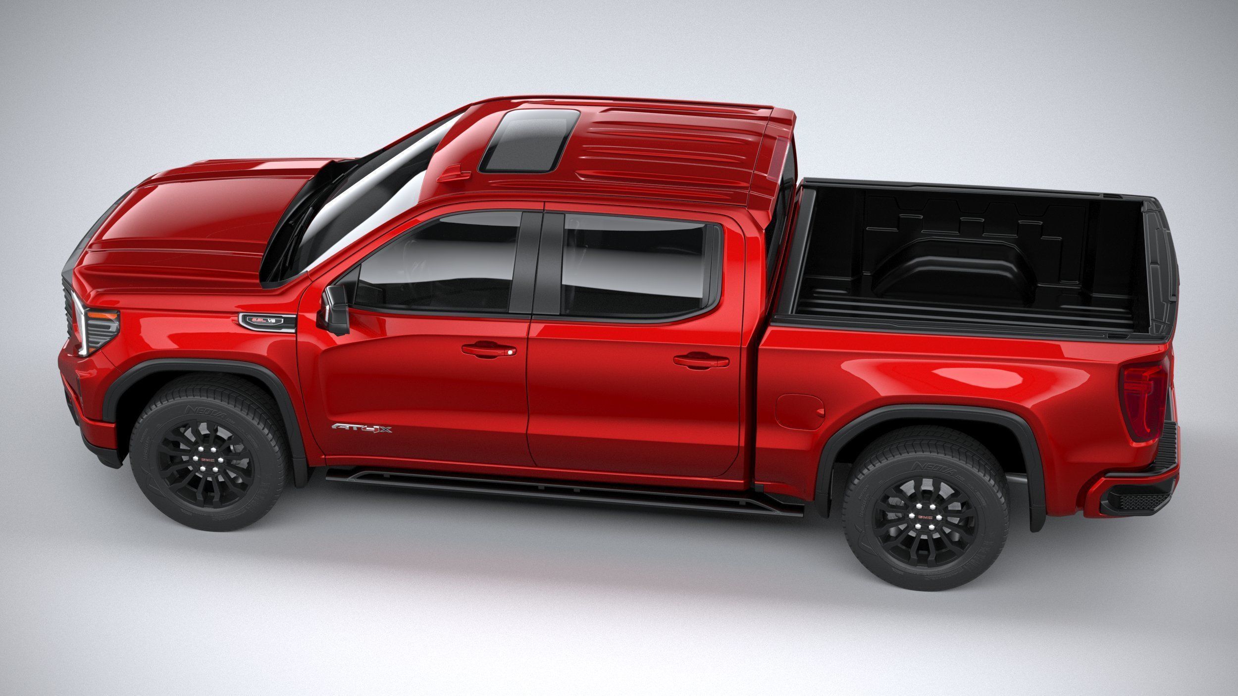 GMC Sierra AT4X 2022 3D model_9