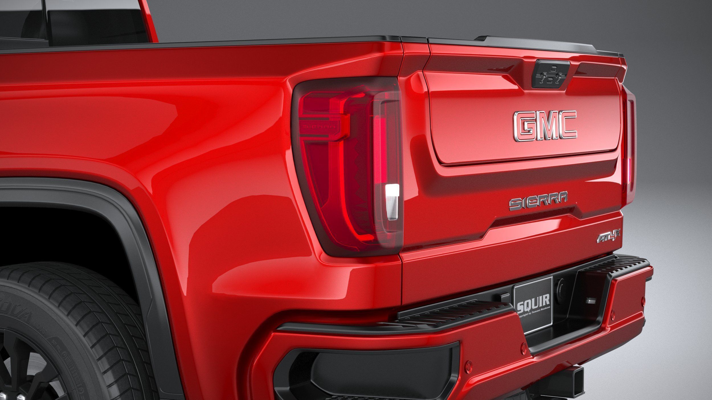 GMC Sierra AT4X 2022 3D model_6