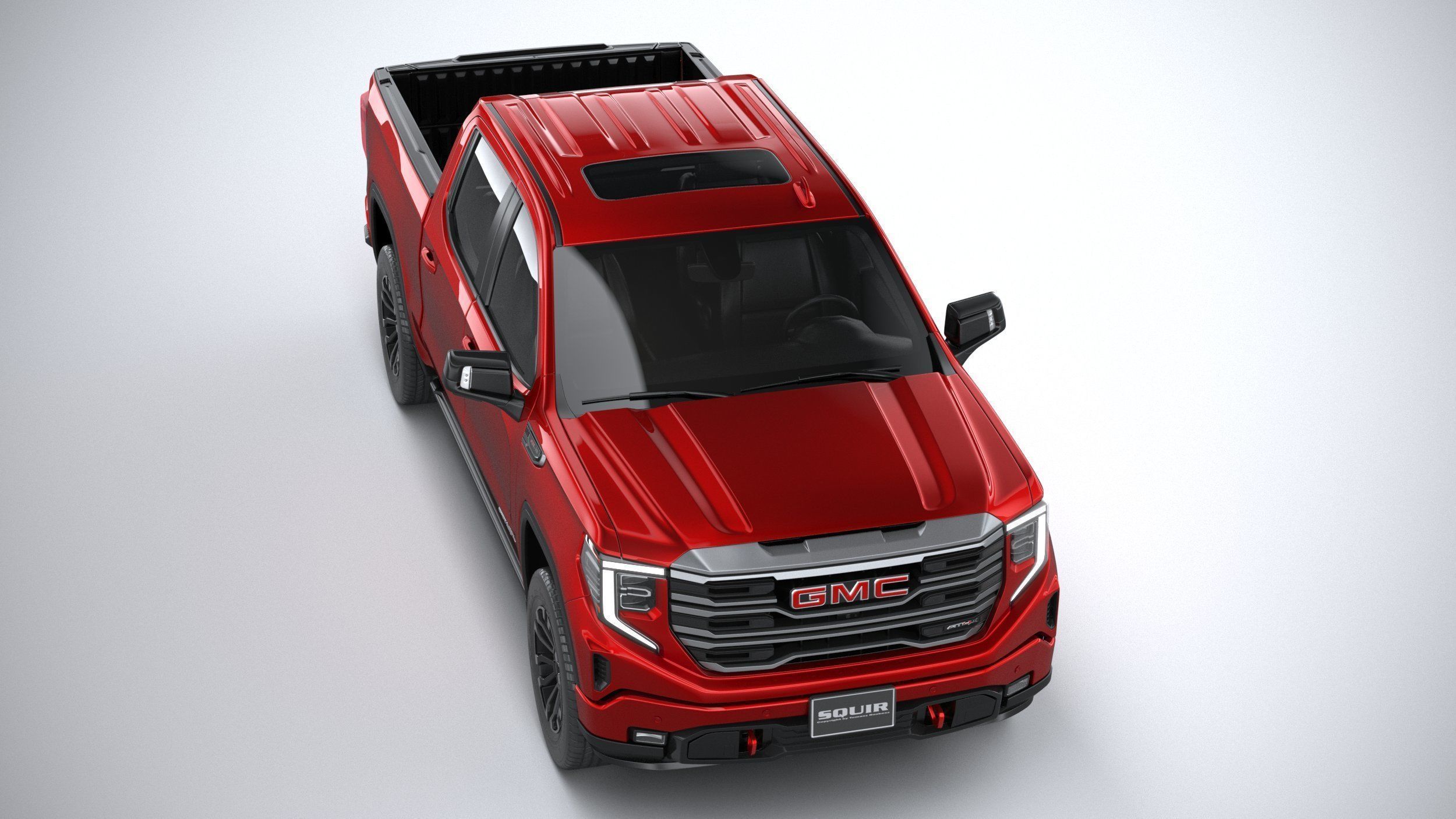 GMC Sierra AT4X 2022 3D model_12