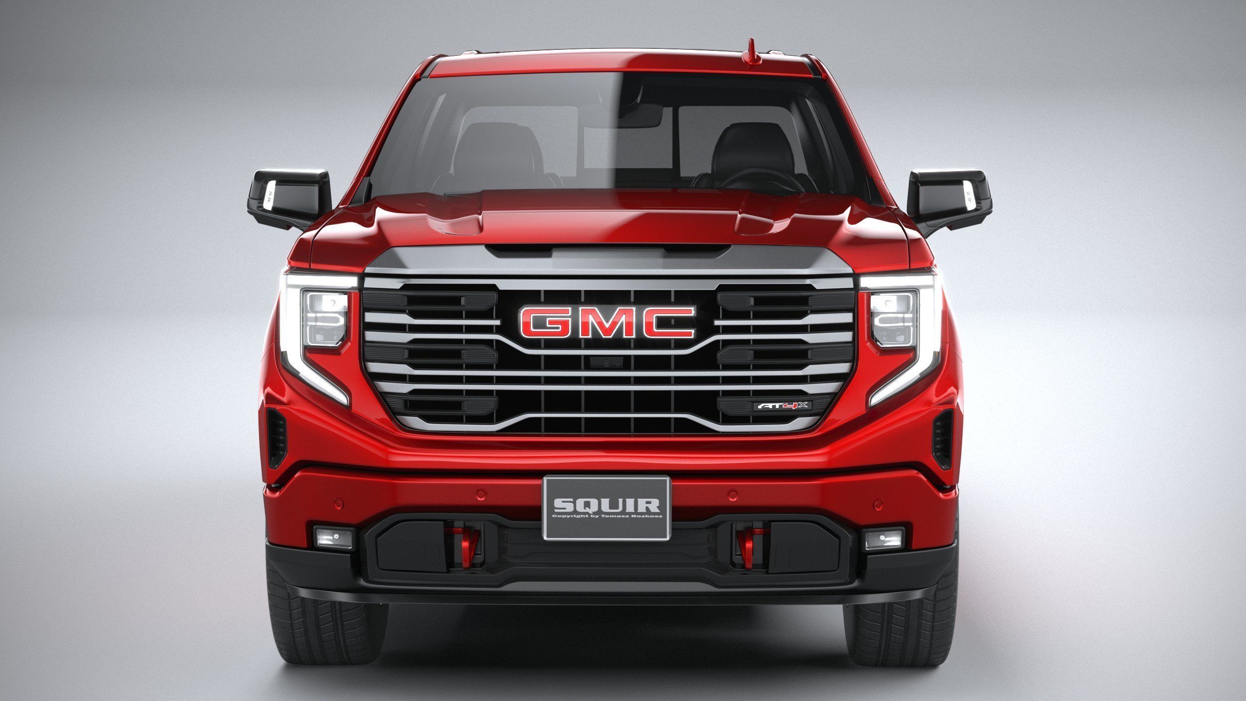 GMC Sierra AT4X 2022 3D model_13