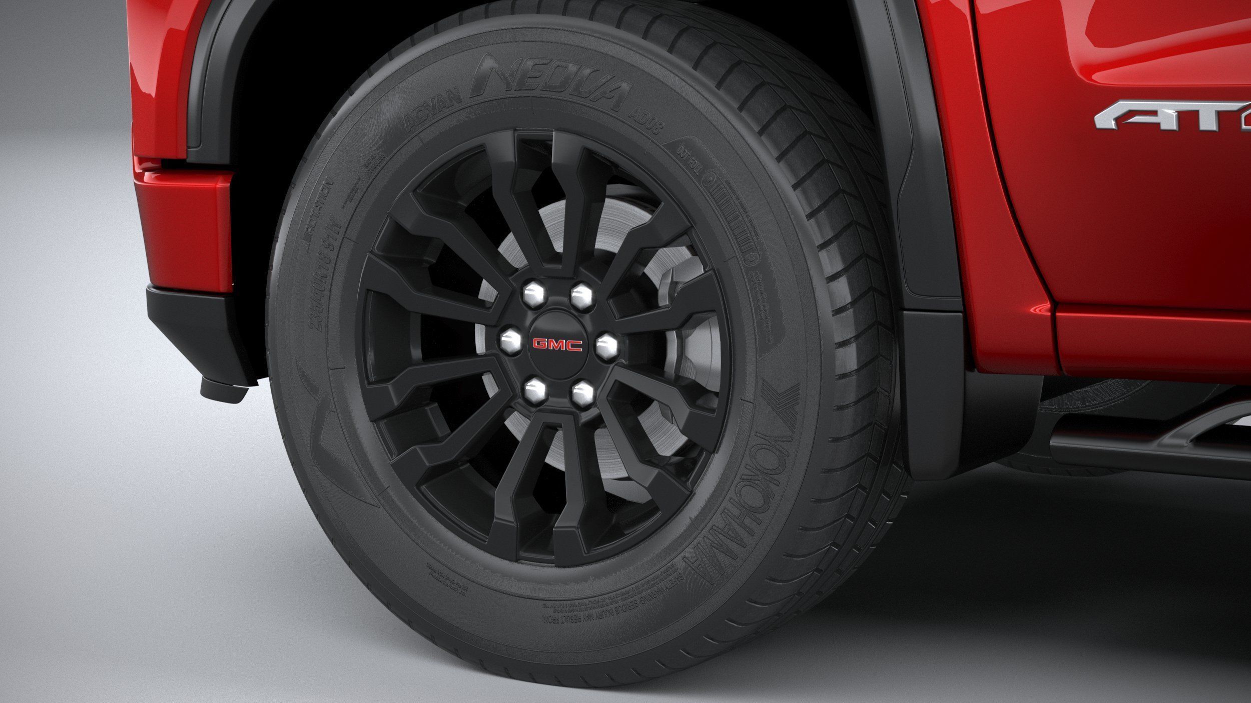 GMC Sierra AT4X 2022 3D model_16