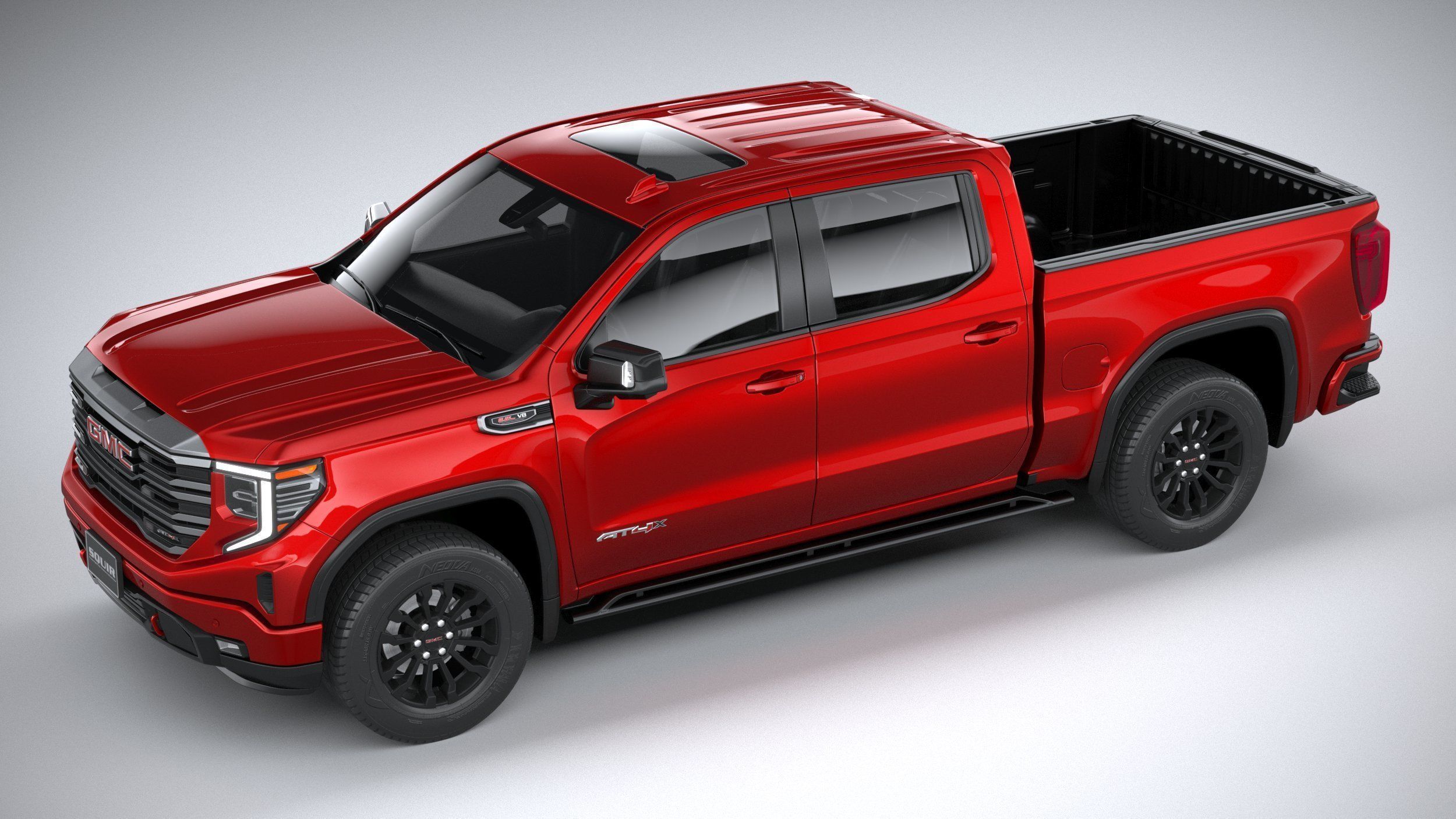 GMC Sierra AT4X 2022 3D model_7