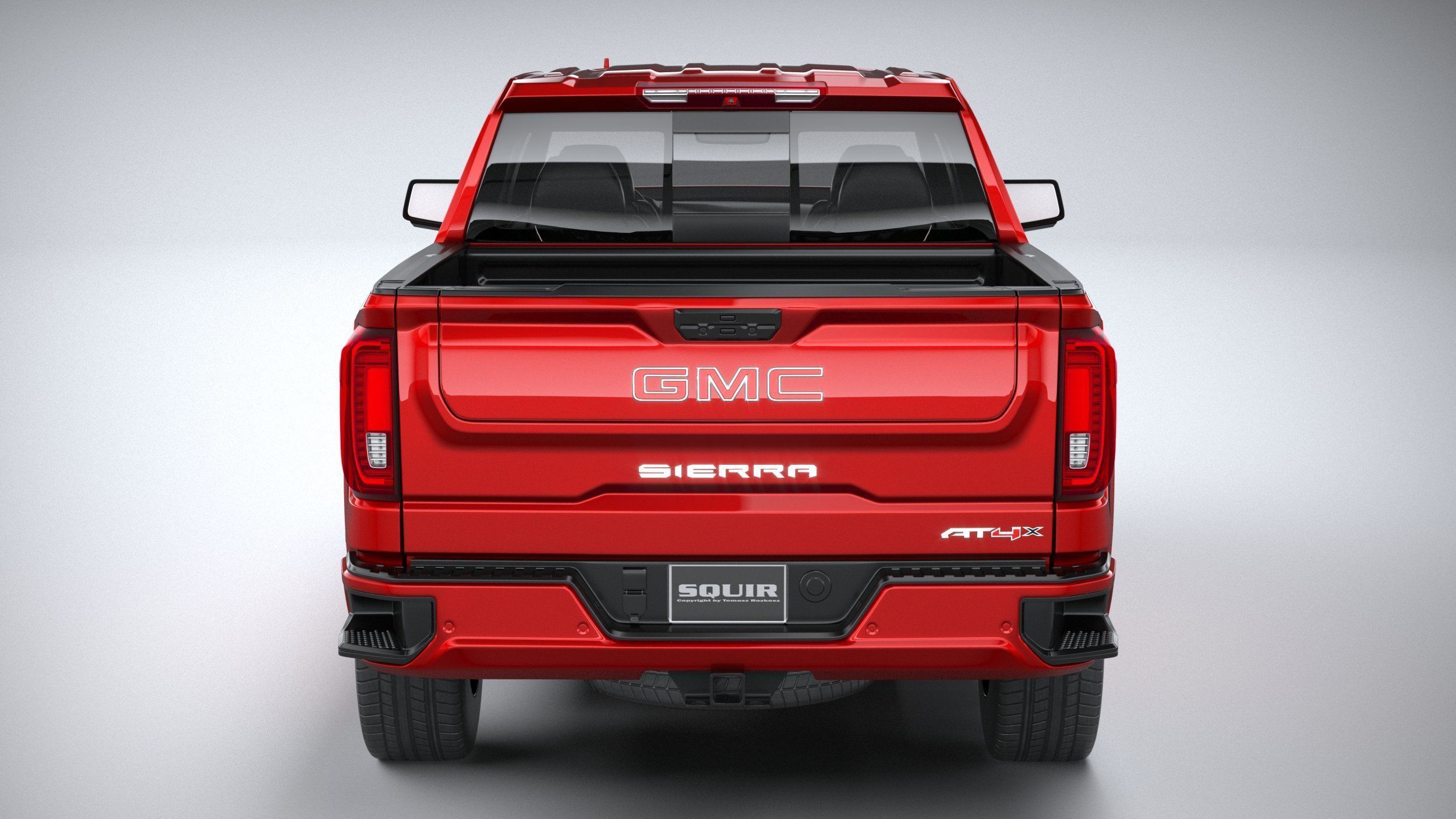 GMC Sierra AT4X 2022 3D model_4