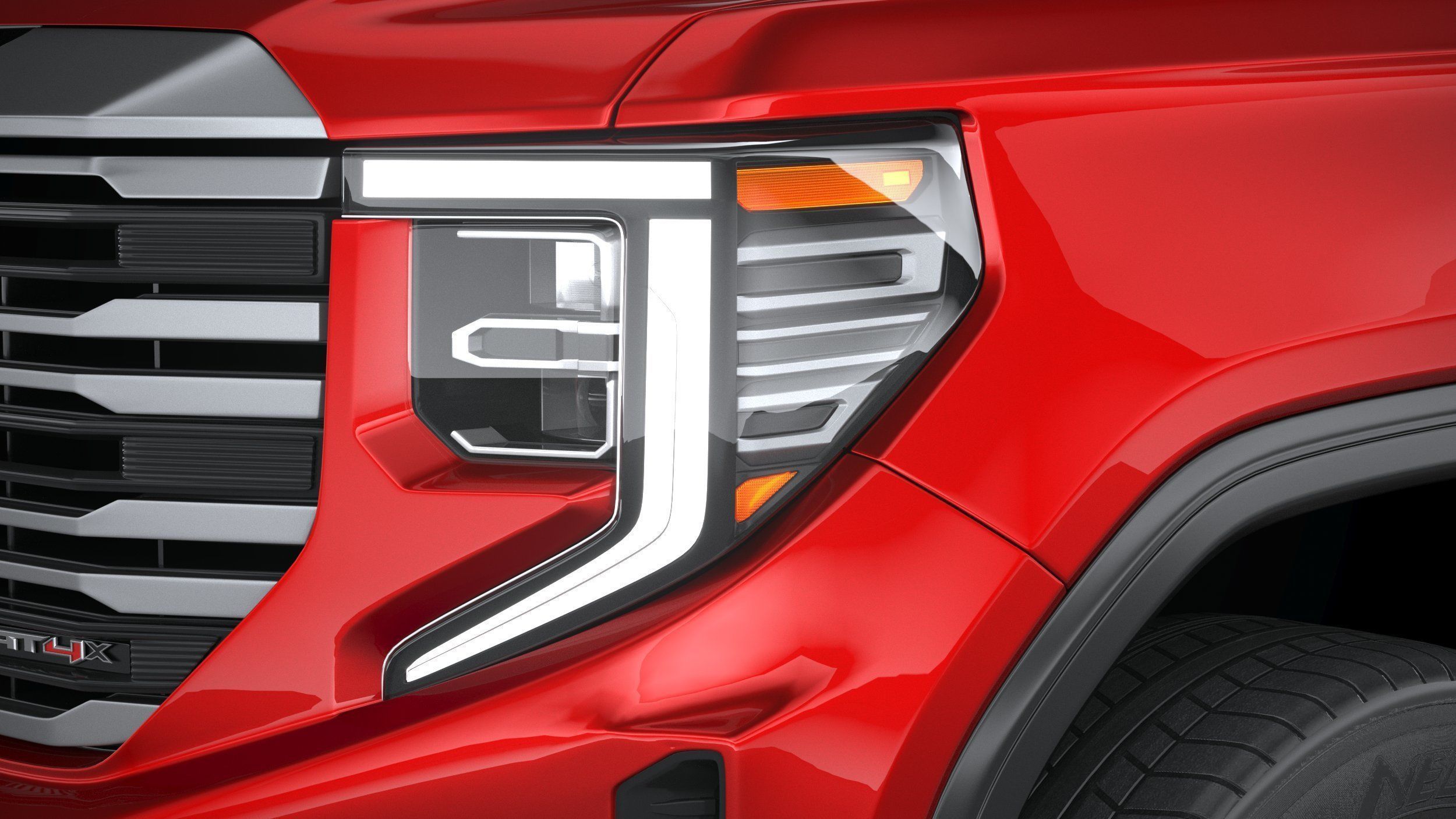 GMC Sierra AT4X 2022 3D model_14