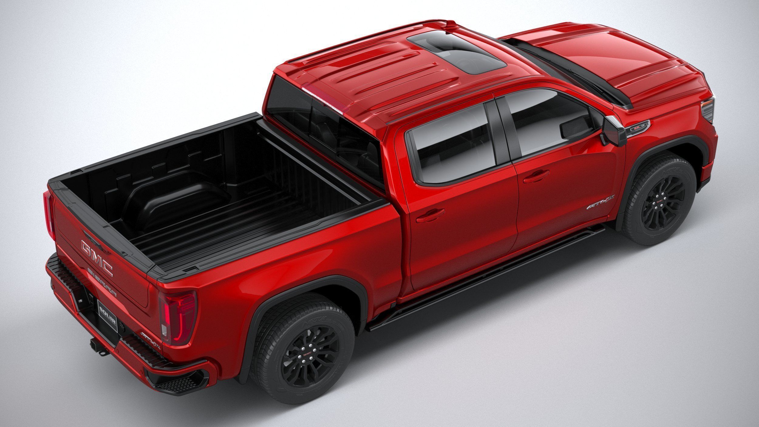GMC Sierra AT4X 2022 3D model_10
