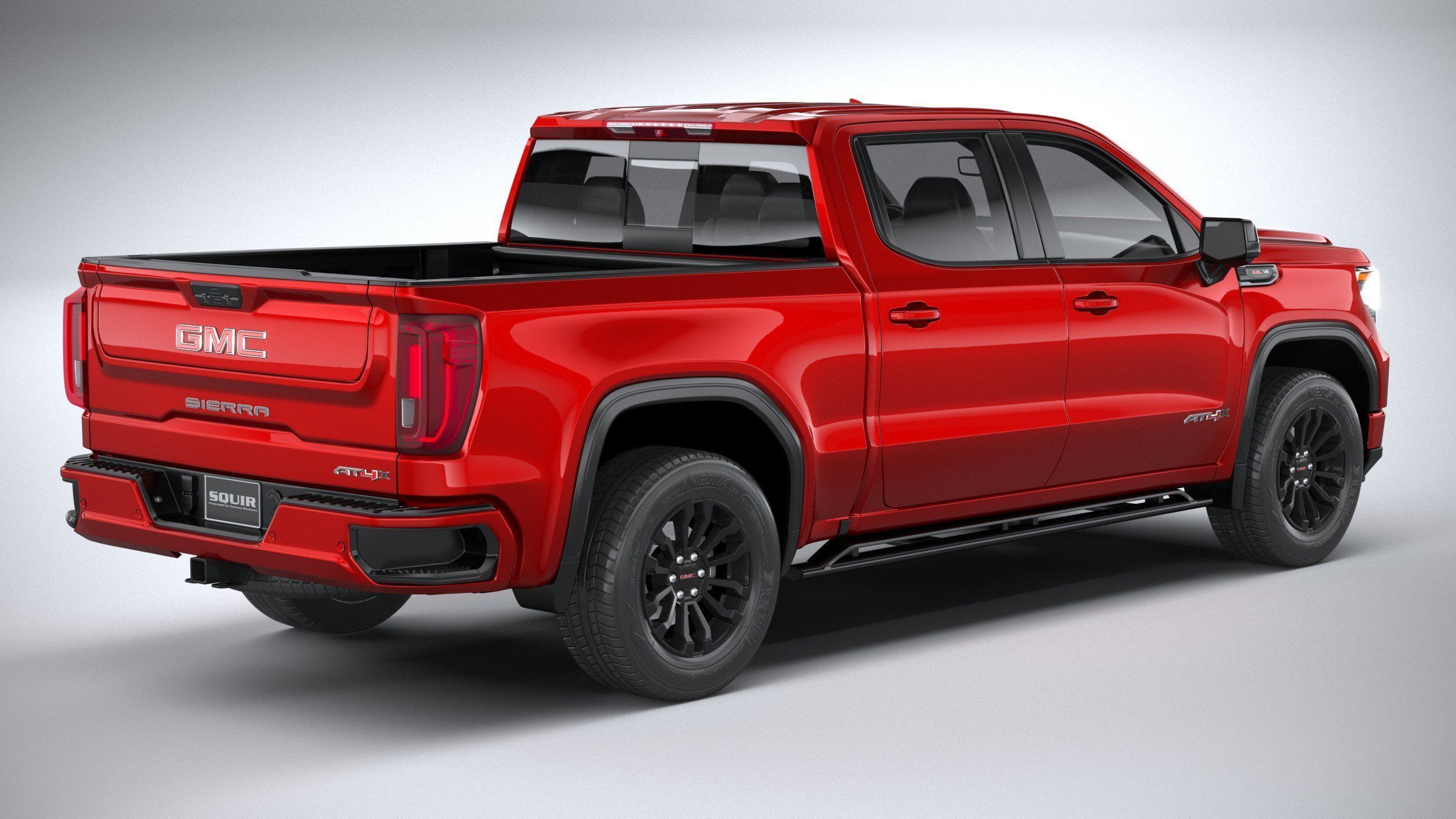 GMC Sierra AT4X 2022 3D model_17
