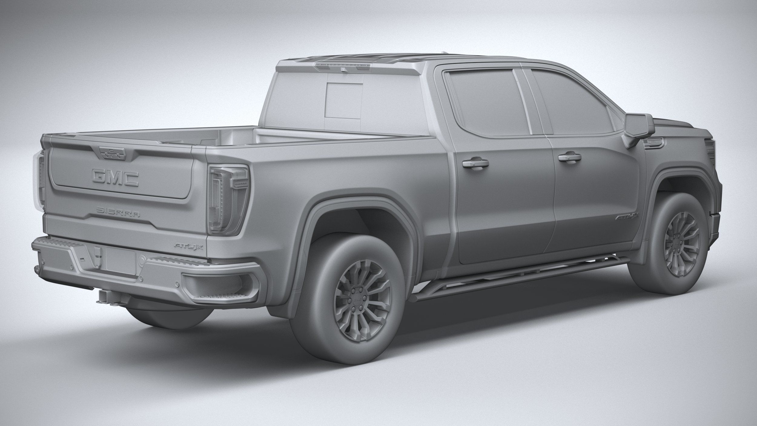GMC Sierra AT4X 2022 3D model_25
