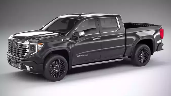 GMC Sierra Denali 2022 3D model