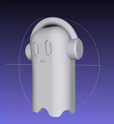 Napstablook Undertale Character 3D print model