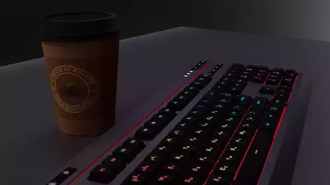 Keyboard RGB HyperX Alloy Core