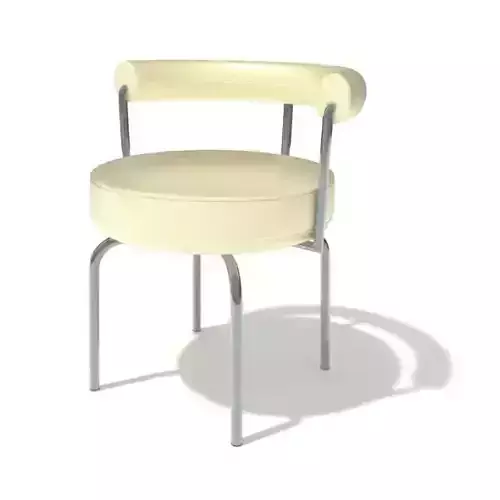 Cushioned Steel Chair