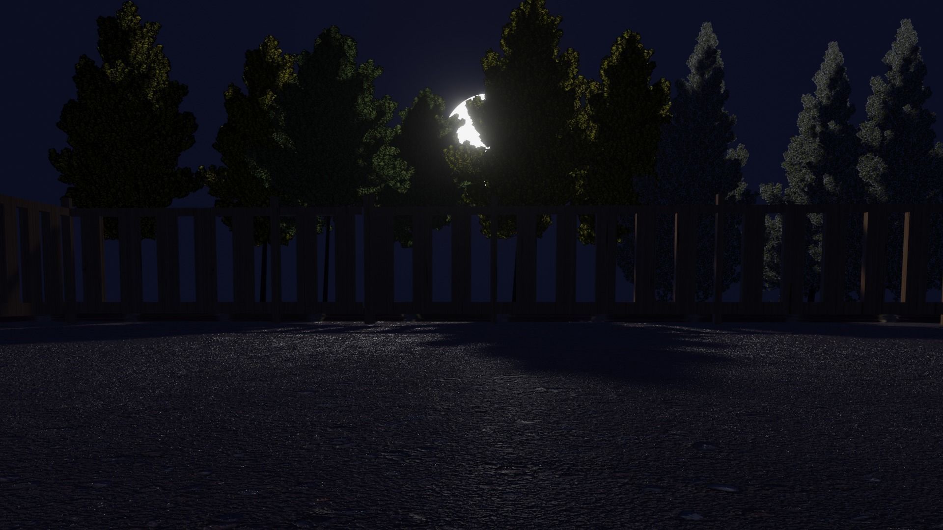 Small landscape view 3D model | CGTrader