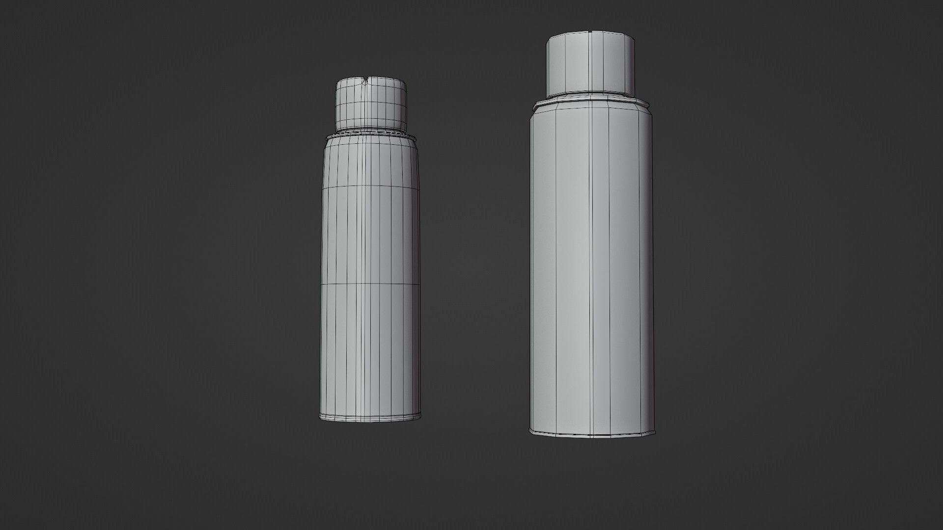 Lubricant Spray - Low and High poly Low-poly 3D model_9