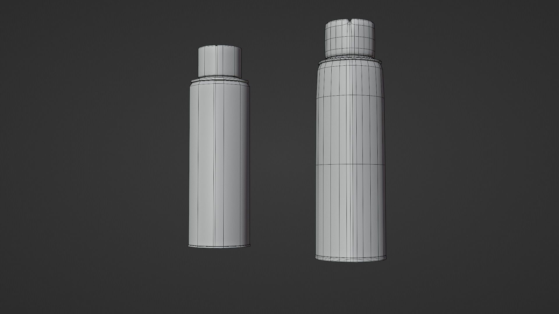 Lubricant Spray - Low and High poly Low-poly 3D model_5