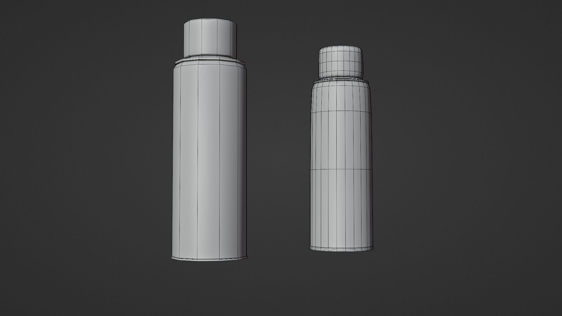 Lubricant Spray - Low and High poly Low-poly 3D model_11