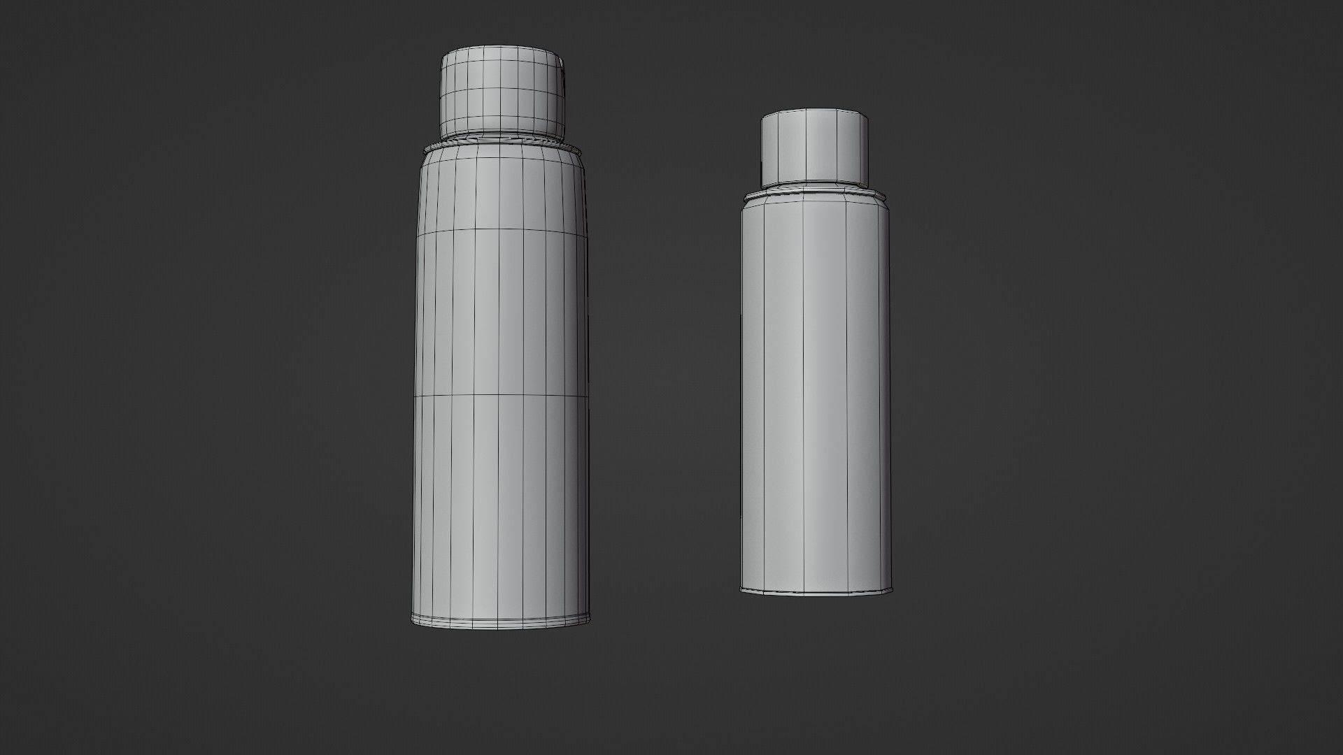 Lubricant Spray - Low and High poly Low-poly 3D model_7