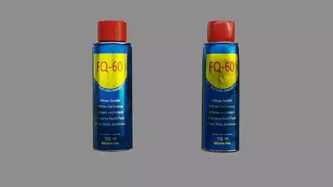 Lubricant Spray - Low and High poly