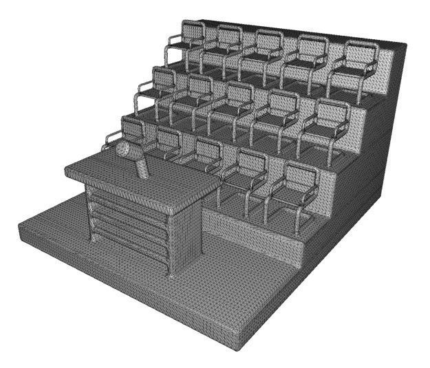 Wooden Classroom Toy 3D model_4
