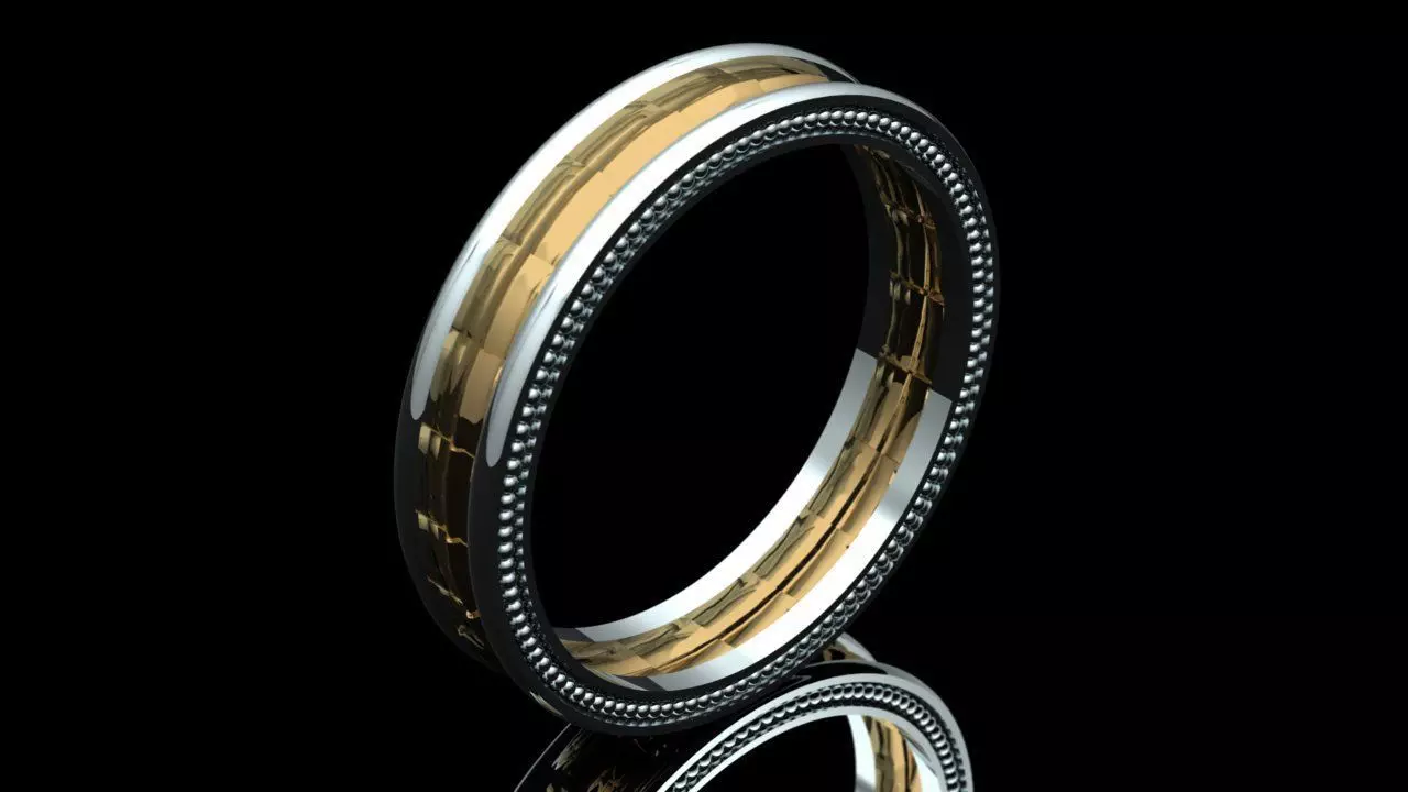 Printable Ring 3D print model_0