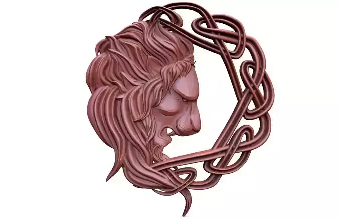 Celtic lion CNC