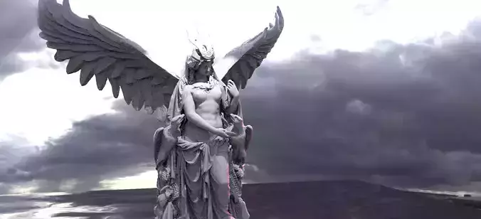 Angel of the SKY Statue