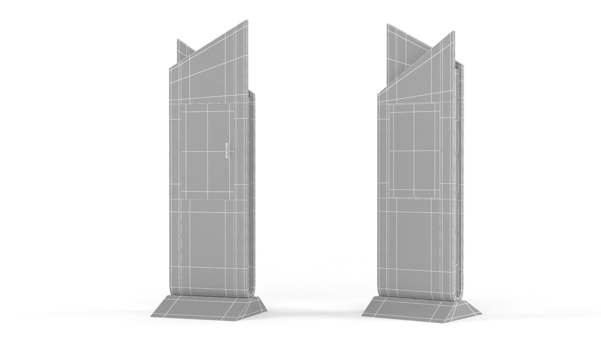 Information Kiosk 3D model_6