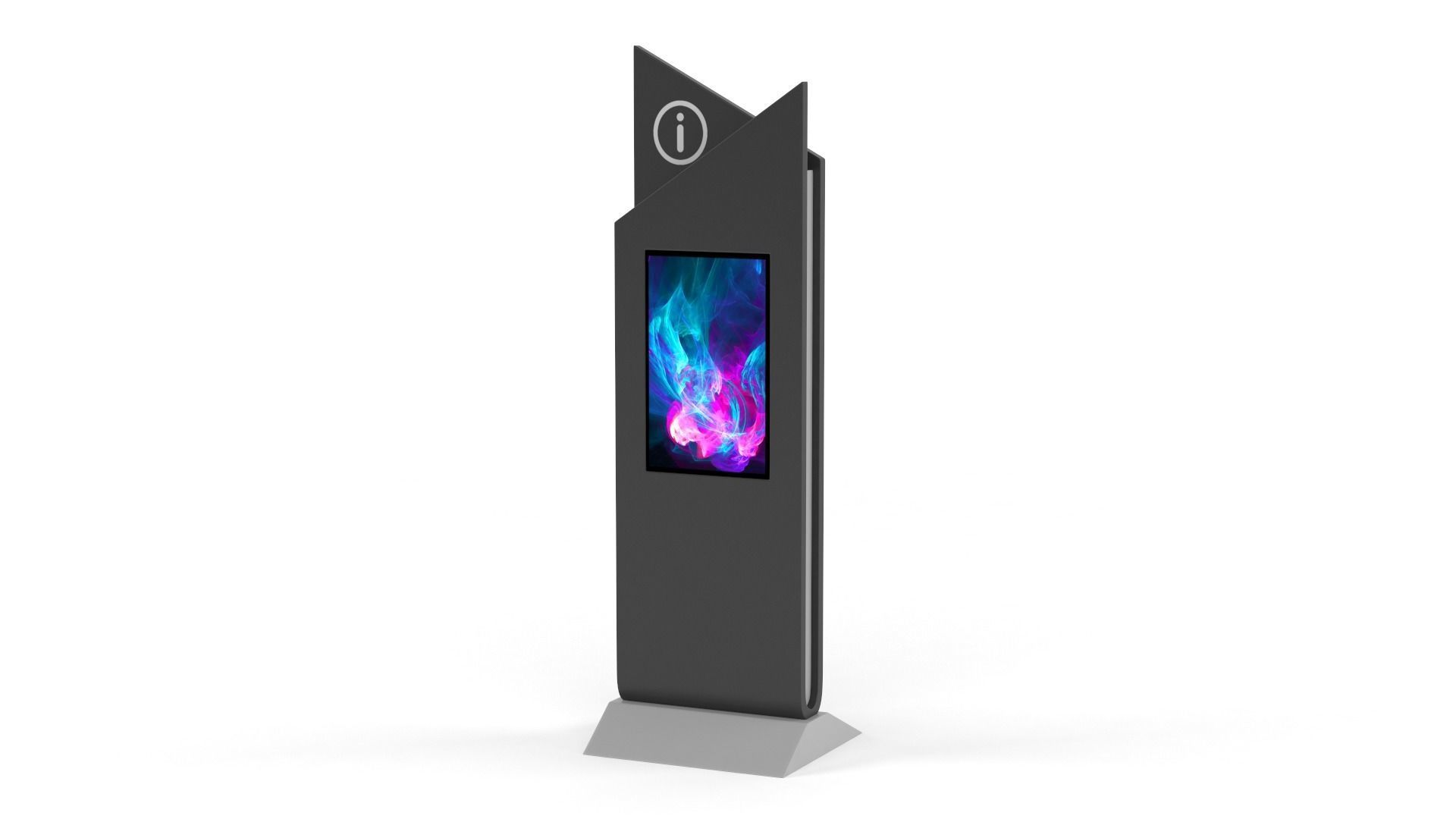 Information Kiosk 3D model_2