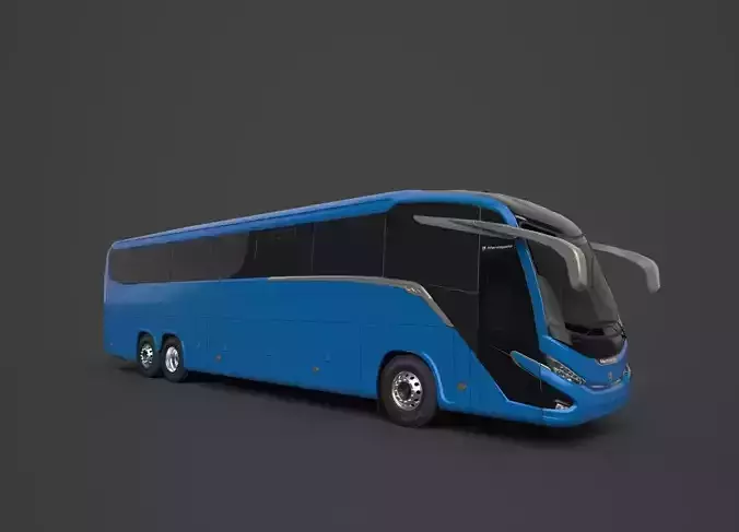 Marcopolo Paradiso G8 1200 2021 Low-poly 3D model