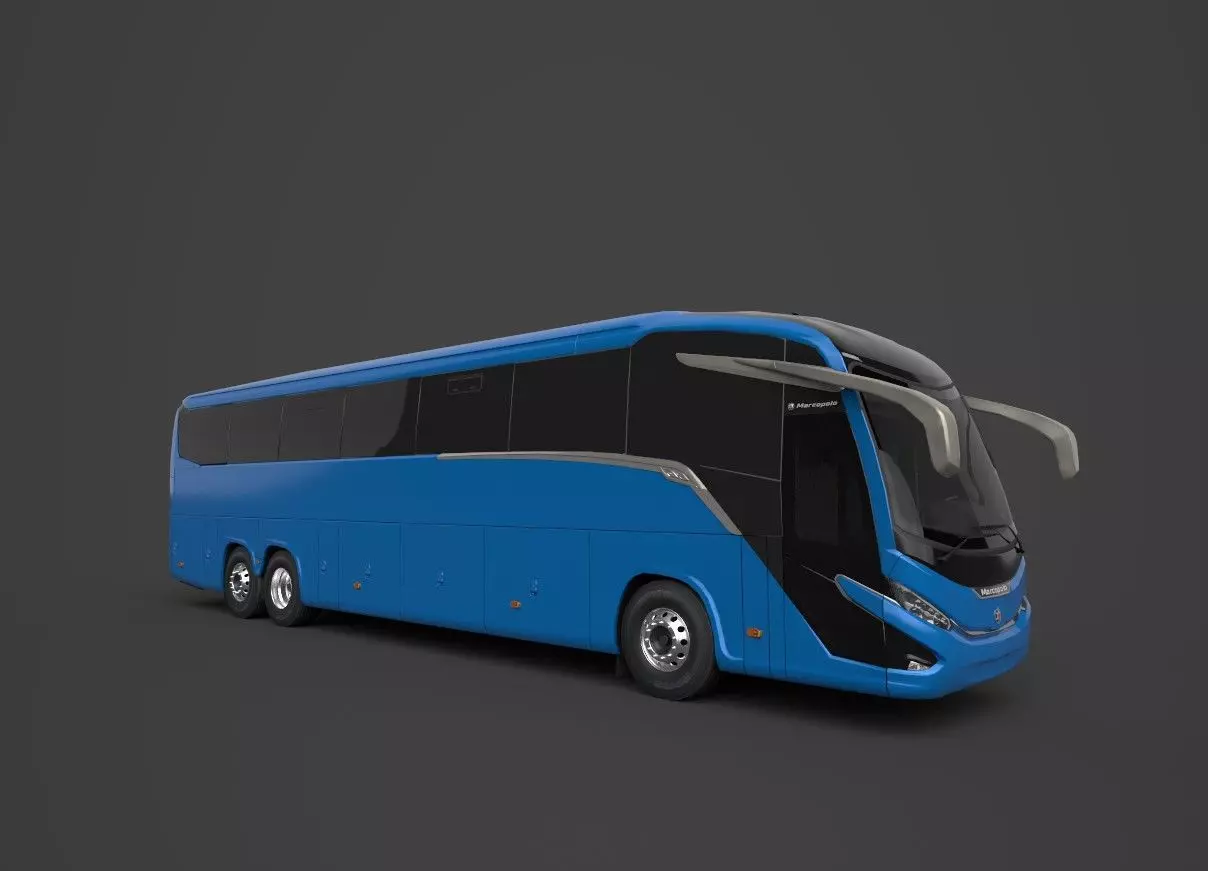 Marcopolo Paradiso G8 1200 2021 Low-poly 3D model_0