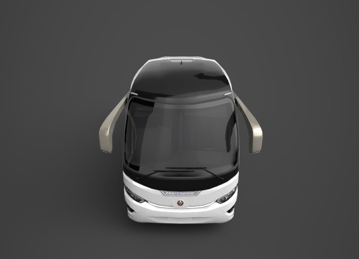 Marcopolo Paradiso G8 1200 2021 Low-poly 3D model_7